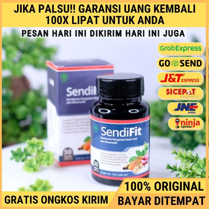 Herbal Sendifit Kapsul Alami Untuk Meredakan Tangan Sering Kesemutan, Pereda Kaki Kebas & Kesemutan