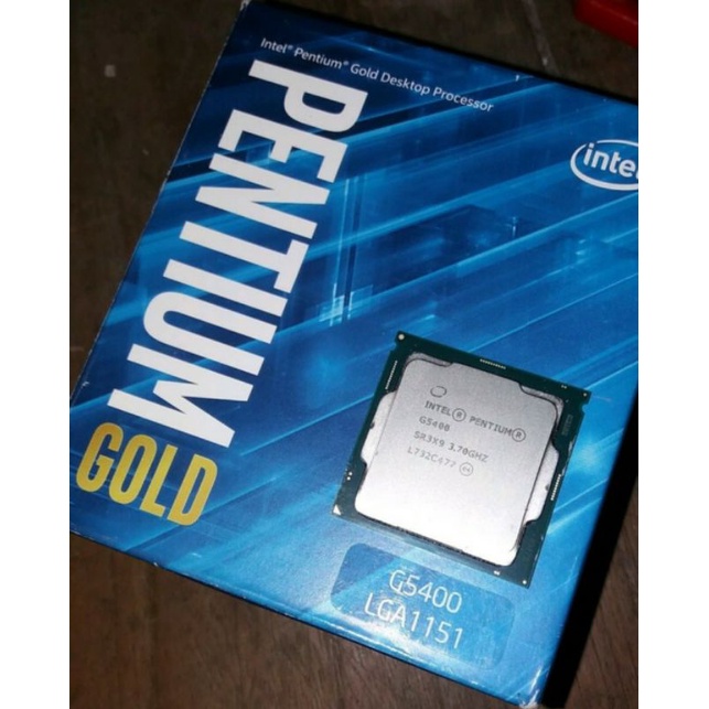 G5400 Intel Pentium Gold Processor Coffee Lake Gen 8 Soket 1151