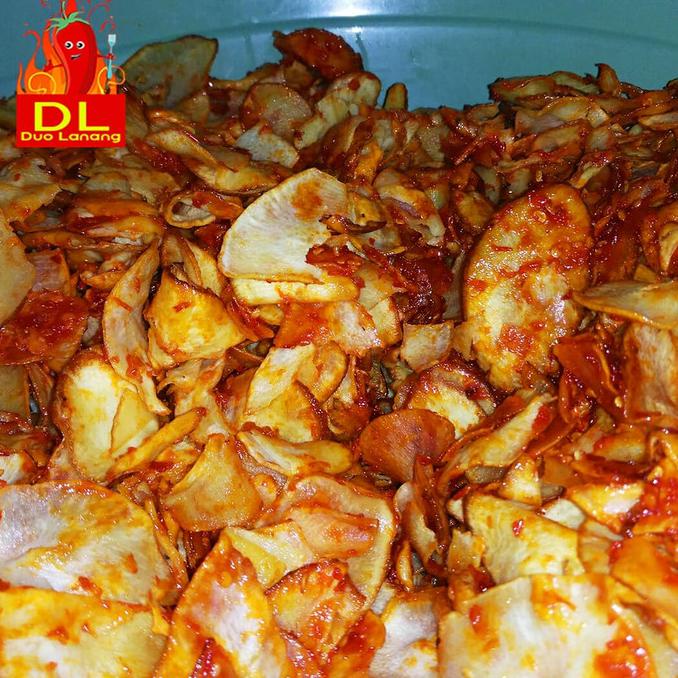 

Diskon Keripik Singkong Pedas Cabe Asli 100 % Tanpa Bahan Pengawet