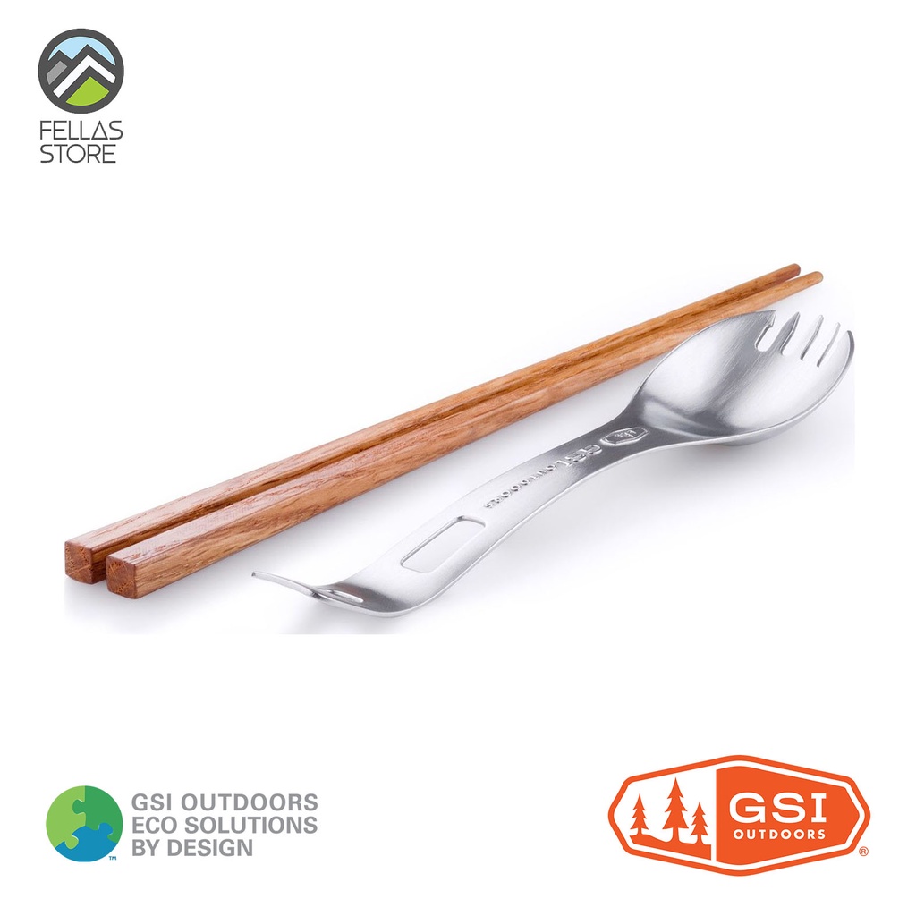 GSI Outdoors - Glacier Stainless Spork + Stick