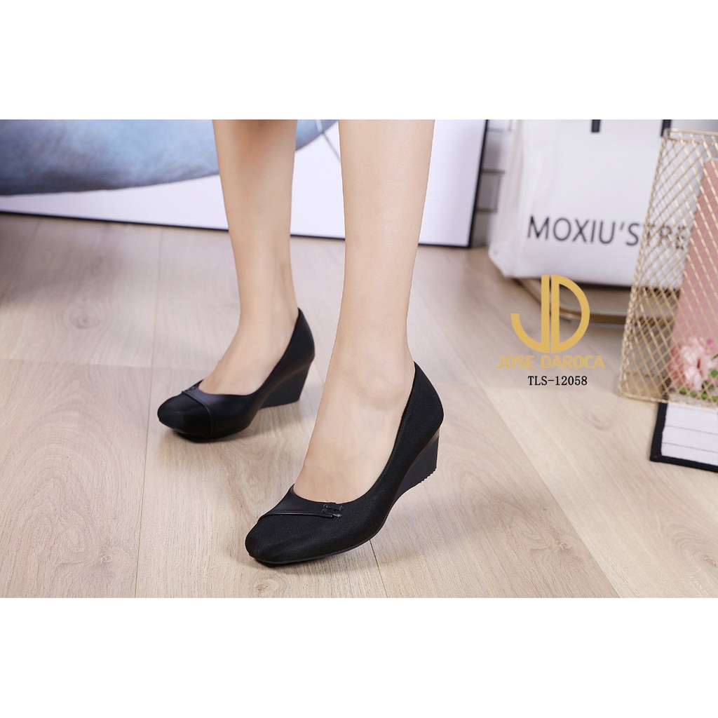 JOSE DAROCA Sepatu Wedges Wanita # TLS-12058# ORIGINAL