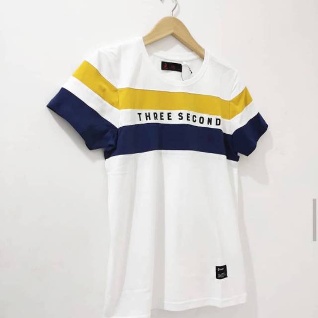 T-shirt pria 3second