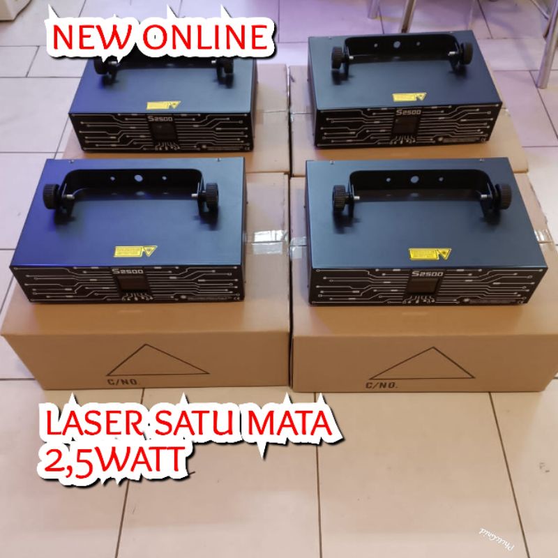 LASER SATU MATA 2,5WATT