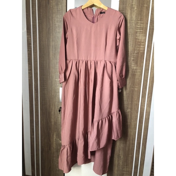 preloved, gamis no brand