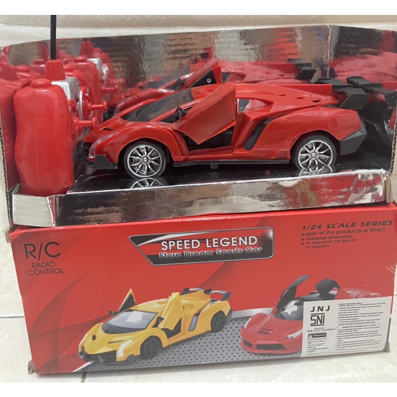 Mainan RC Mobil Sport Modern Team Remote Control Buka Pintu/Mainan Anak