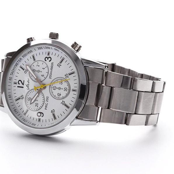 Tidak mahal [COD] Jam Tangan SHSHD RANTAI - Jam Tangan Strap Stainless Steel/Jam Tangan Pria /Fashio