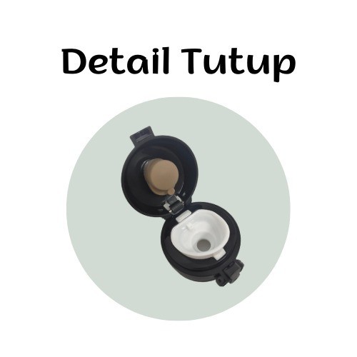 H995 Termos Air Panas Mini Niagara 400ml / Termos Kancing Tumbler Mini H995