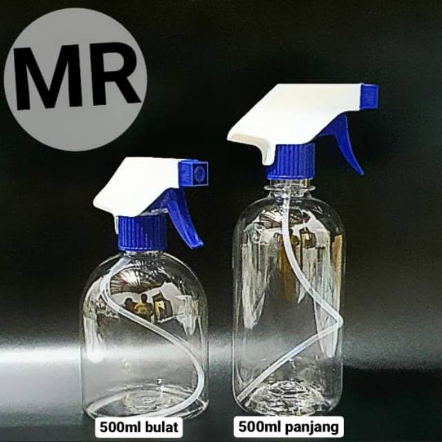 Botol Kispray 500ml | Botol Plastik Kosong Spray Sprey
