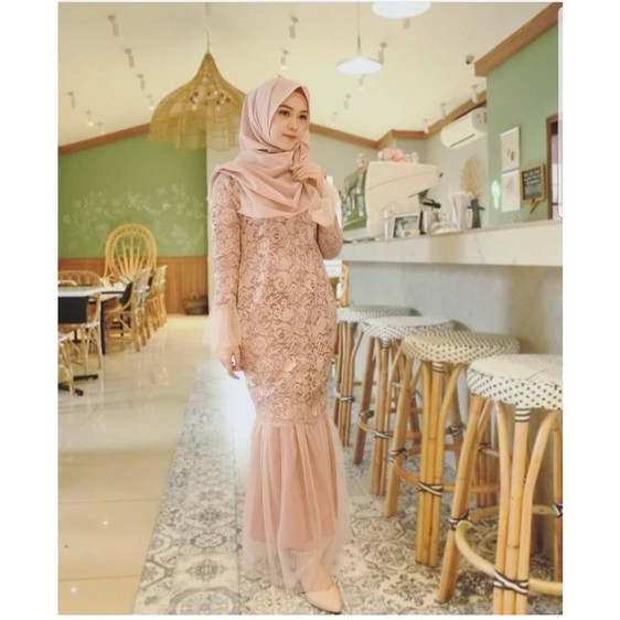 MAXI CHRISTALIA BRUKAT mF / DRESS DUYUNG BRUKAT