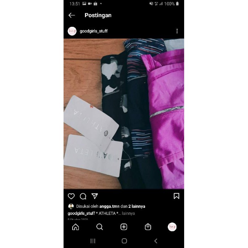 ATHLETA RUNNING SHORT PANTS