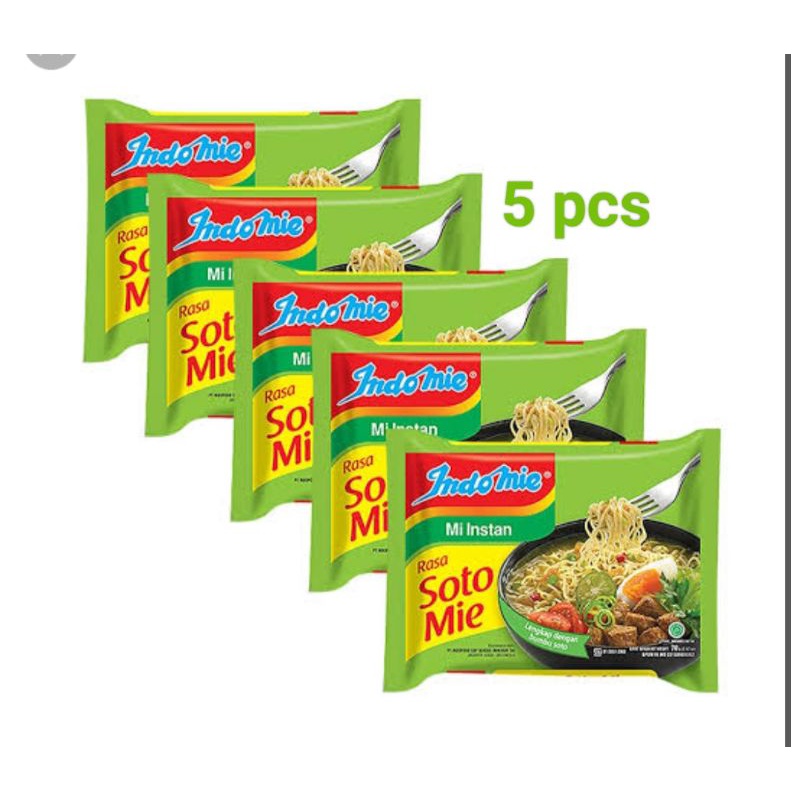 

Indomie soto isi 5 pcs