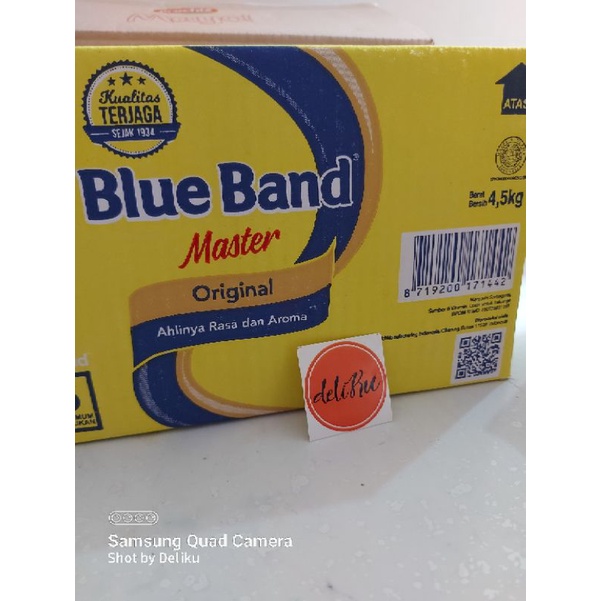 

Blue band master original 4.5kg dus utuh/ blueband 4.5kg master original