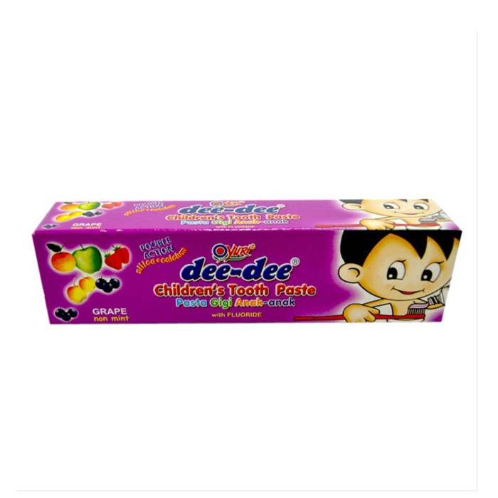 Yuri Pasta Gigi Anak DeeDee Grape 50 gr