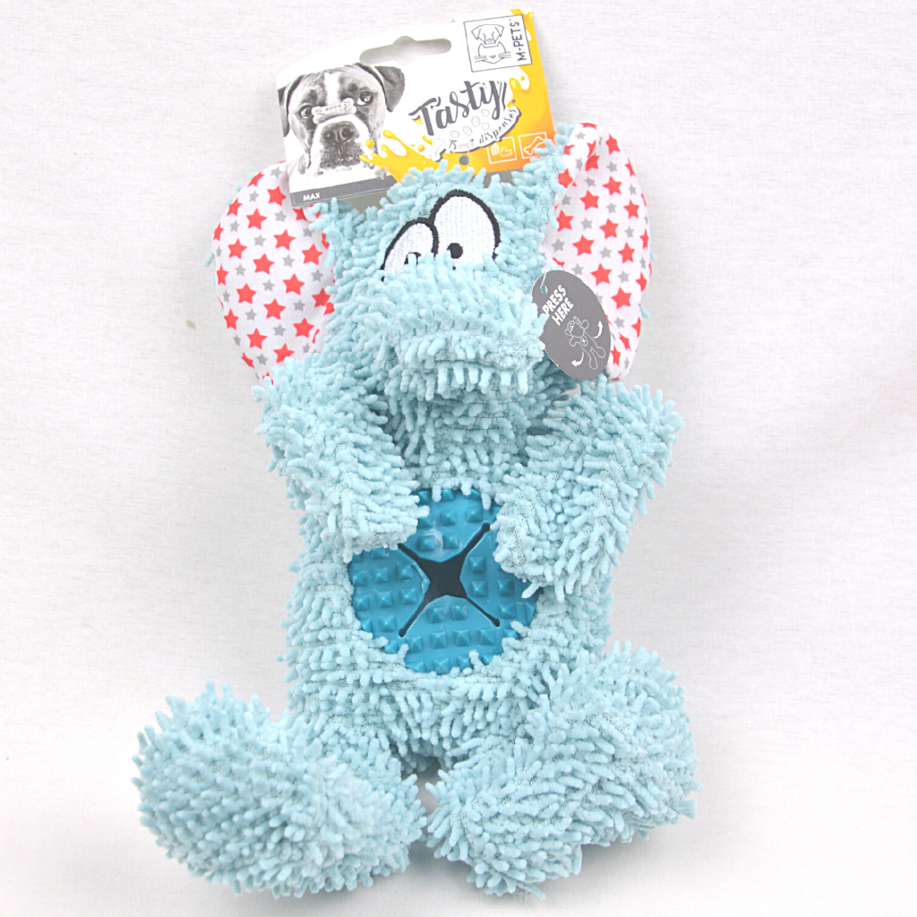 

MPETS Mainan Anjing MAX Plush Toy with Food Dispenser