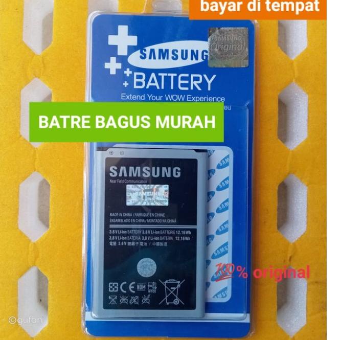 Baterai Original Samsung Note 3 N9000 N9005 N9006 NOTE3 Battery Batre Bat Note 3 N900 N9005 N9006 £