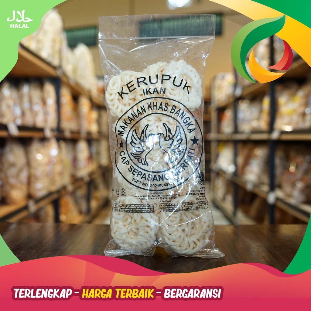 

kerupuk susun ikan merpati 180gr