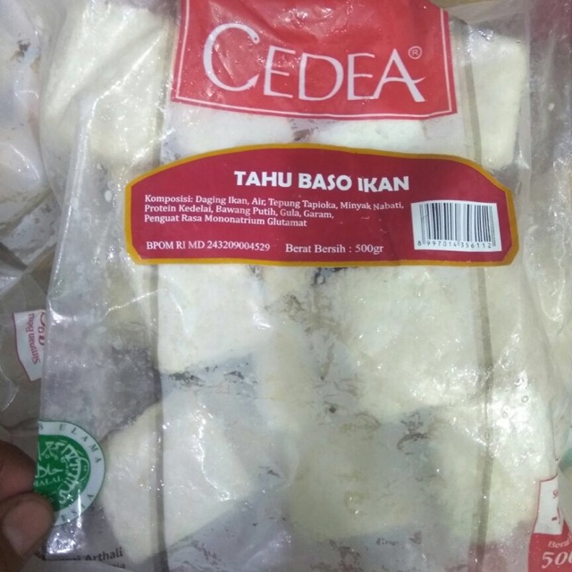 

Cedea tahu baso ikan 500gr