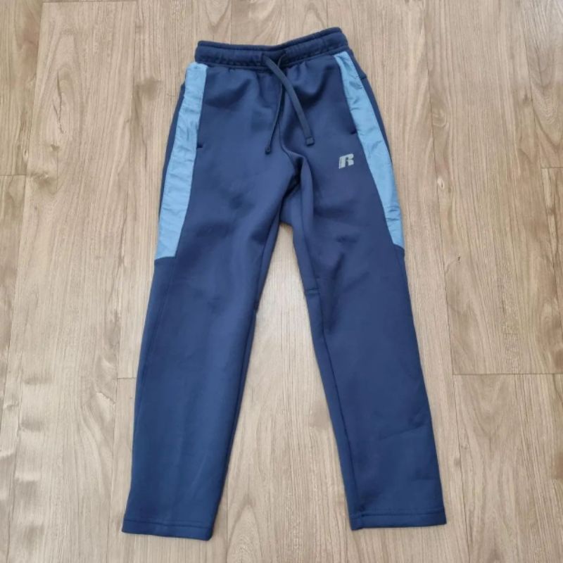 B200314 ATHLETI* WORKS ORIGINAL JOGGER celana panjang anak laki-laki navy  Merk utuh Bisa dpake jala