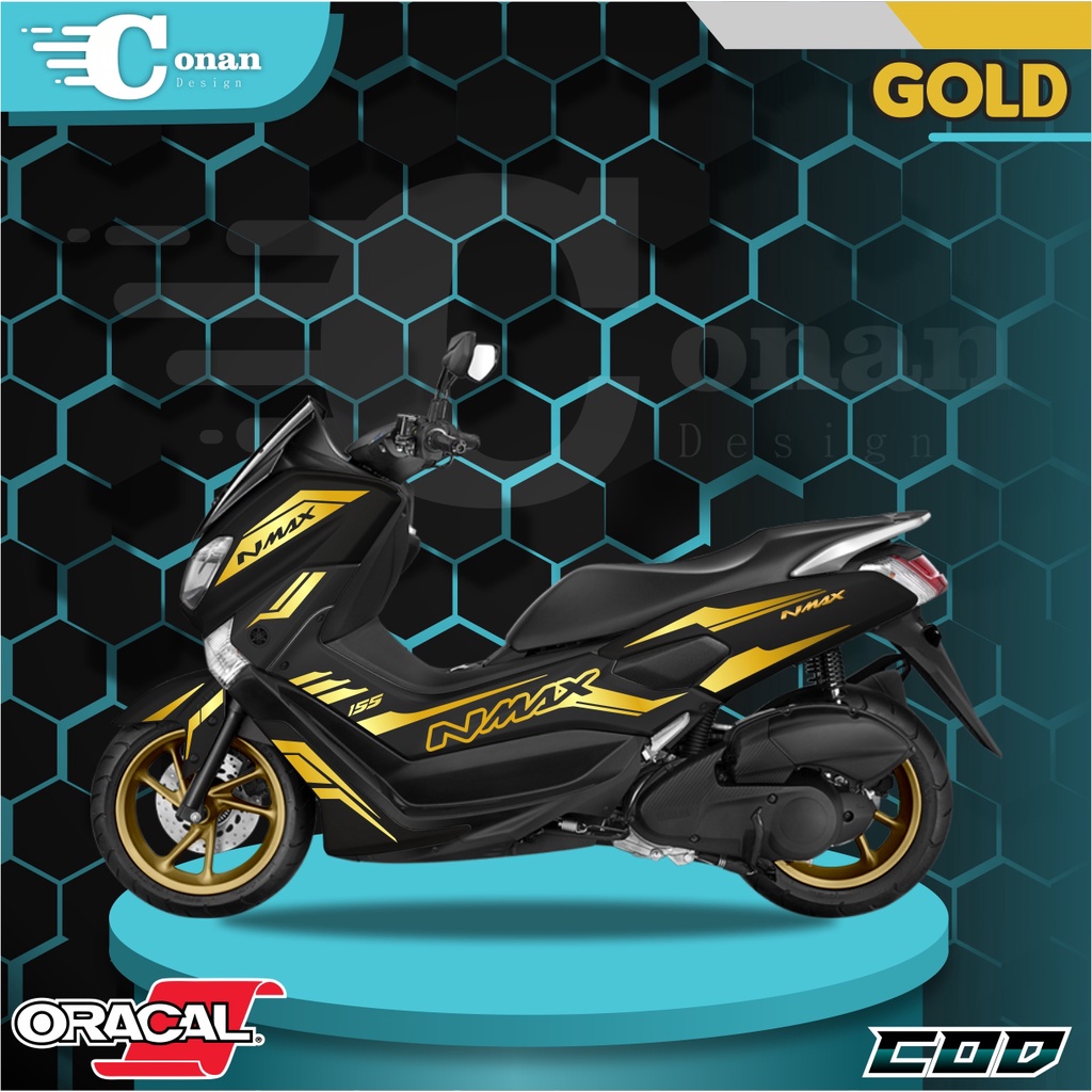 Aksesoris Motor Nmax Cutting Sticker Nmax Stiker Motor Nmax Striping Nmax 2019 All Nmax - NMxGS46