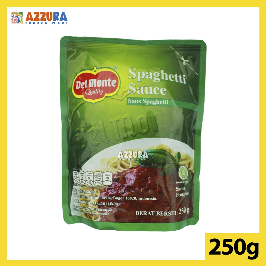 

Del Monte Spaghetti Sauce Saus Spageti 250g