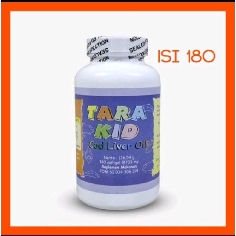 Tara KID vitamin kecerdasan Anak isi 180 softgel