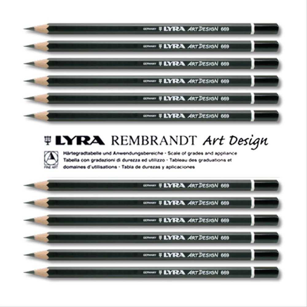 

Lyra Rembrandt Art Design 669 Graphite Pencils