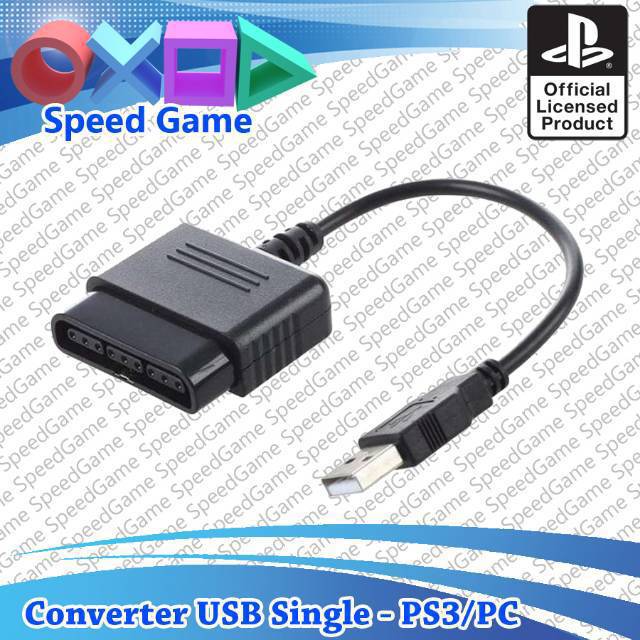 Converter stik ps2 ke ps3 /konverter stik single dragon ps3/usb stik ps2 to pc