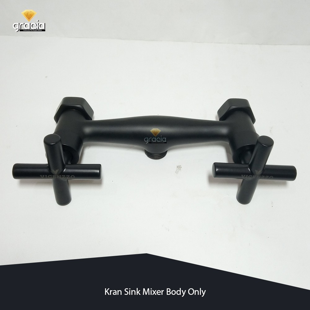 Body Only Kran Sink Mixer Panas Dingin Kuningan SERIE BLACK / Kran shower / Kran Bathub / Kran wastafel