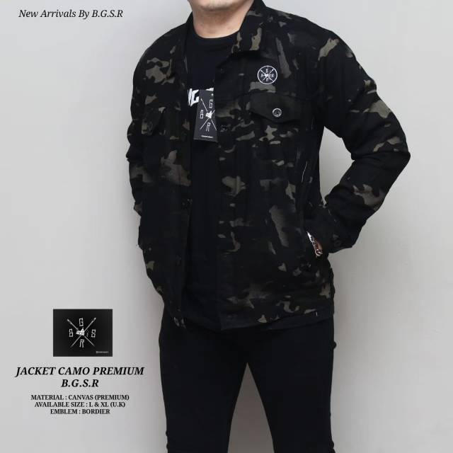 JAKET CAMO PREMIUM / JAKET ARMY BGSR / KEMEJA ARMY BGSR