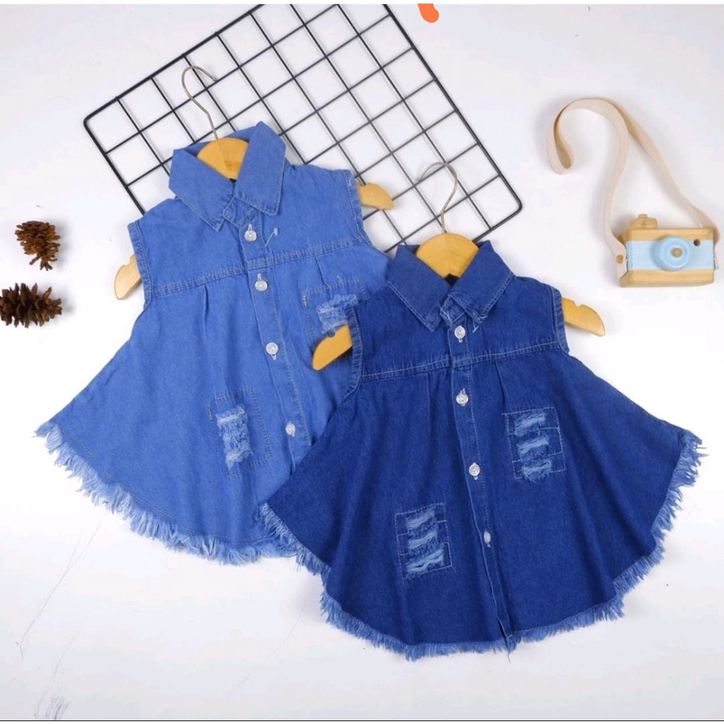 DRESS RAWIS DRESS JEANS ANAK 2-4 th Dress Anak Jeans DRESS UMBERELA ANAK / DRESS UMBERELA RAWIS / DRESS ANAK