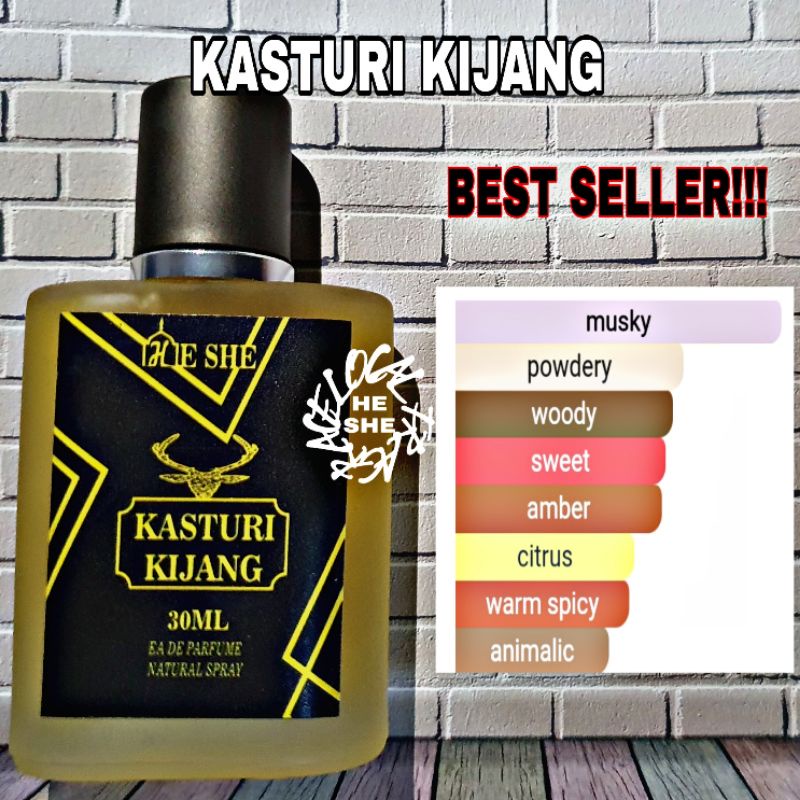 KASTURI KIJANG BRUTE MUSK SPRAY 30ML ORIGINAL