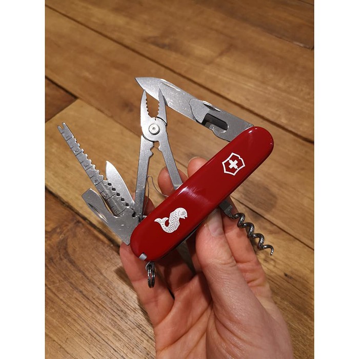 Produk Terbaru - Multitool Victorinox Angler Swiss Army Knife Multi Tool Original