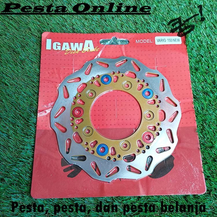 Piringan REM Cakram Motor Variasi Buat Motor Vario 125 150 New Depan 5 Bolt PNP