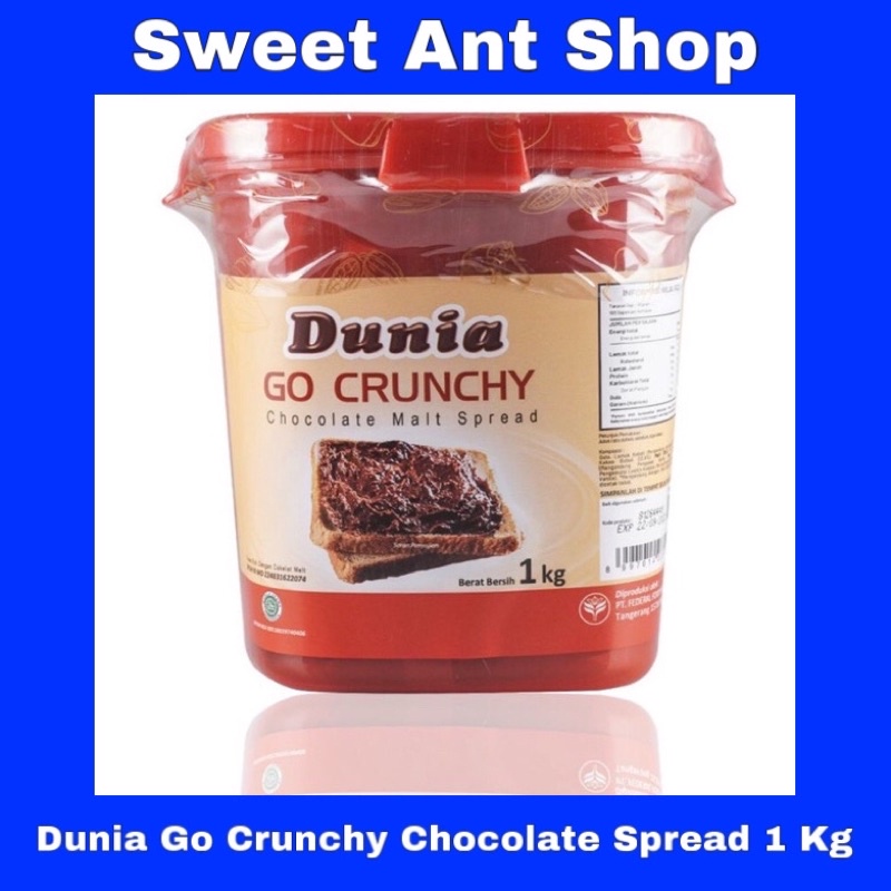 Dunia Go Crunchy Chocolate Spread 1 Kg