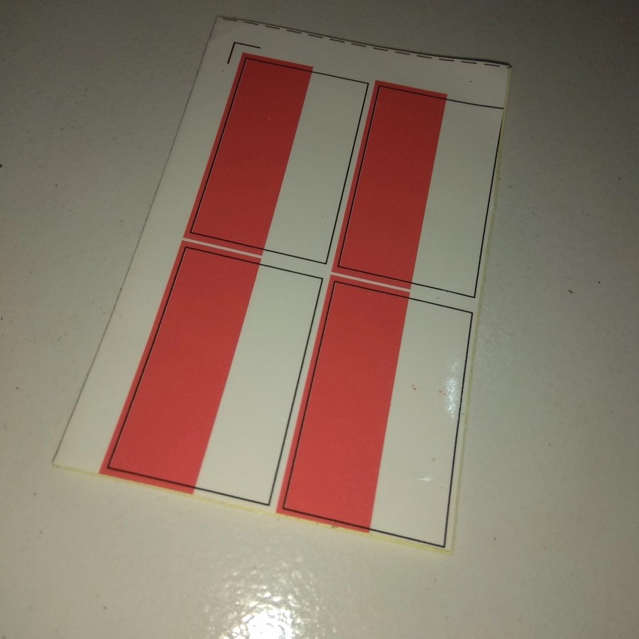 KEMERDEKAAN INDONESIA stiker pipi bendera merah putih