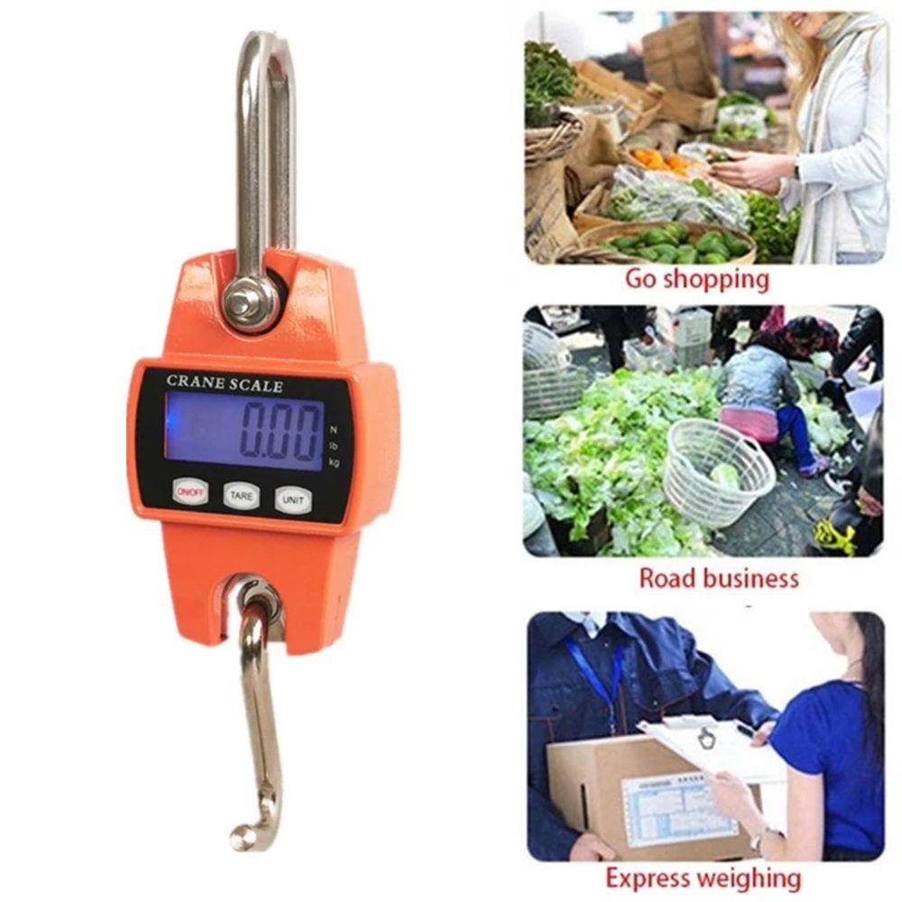 Solighter Crane Scale High Precision Weight Balance Timbangan Digital LCD Heavy Duty