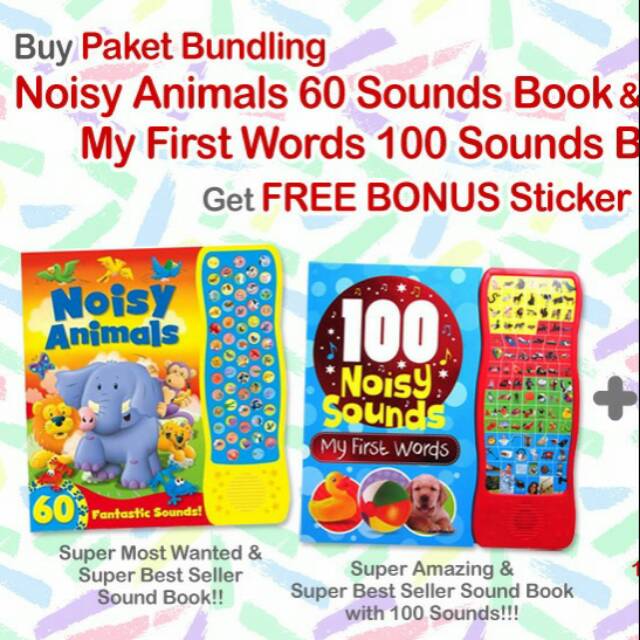 Bundling noisy animals + my first words 100