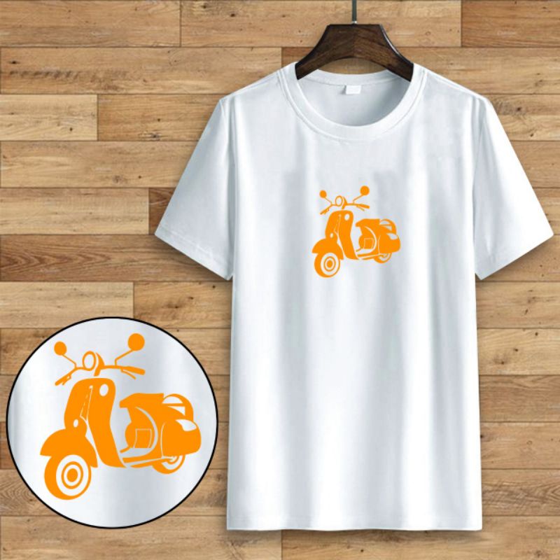 KAOS PRIA WANITA DISTRO VESPA M.L.XL.XXL