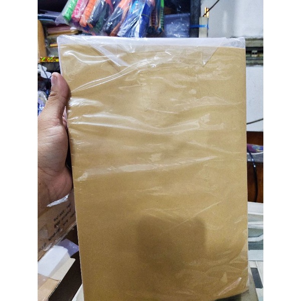 

RB Amplop Coklat polos Ukuran Folio (1pack)
