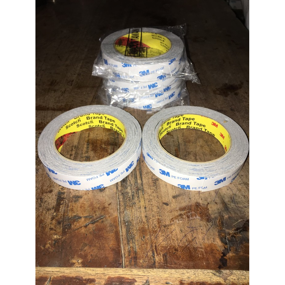 

Double Tape 3m Pe Foam / Solasi BB Busa 23mm x 4.5 M