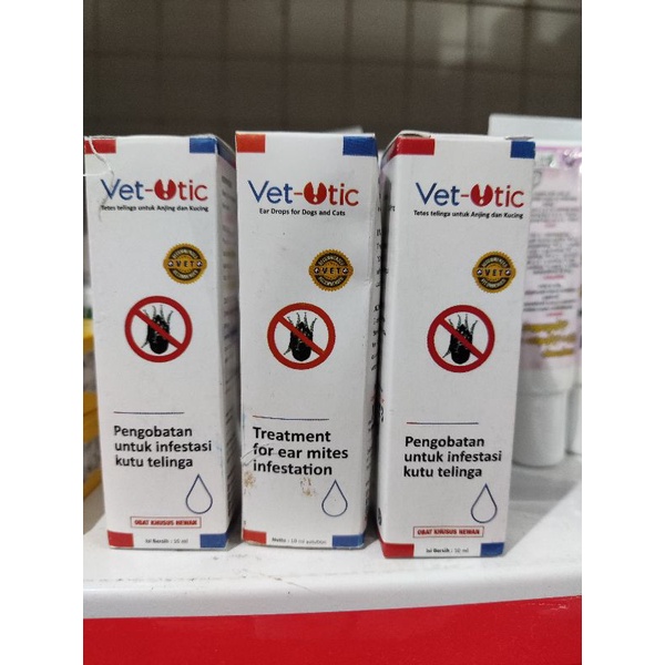 Obat Tetes Telinga Kucing Anjing untuk Kutu dan Infeksi Telinga