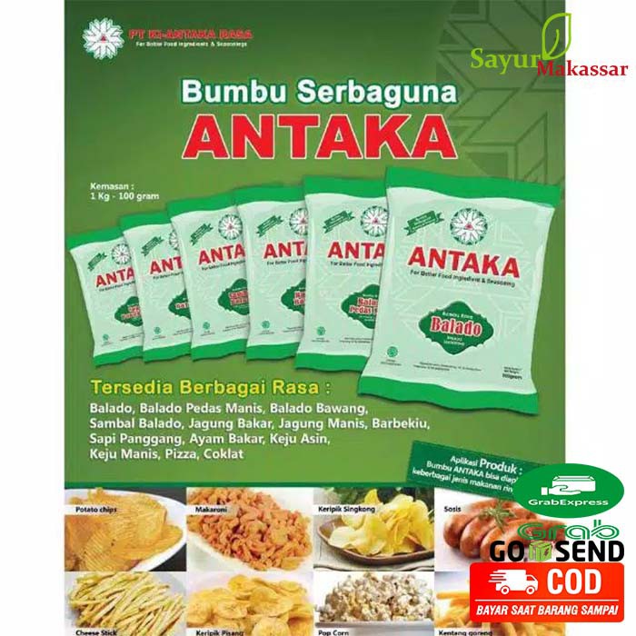 

Bumbu Antaka 100 gr 1 Bugkus Sayur Makassar