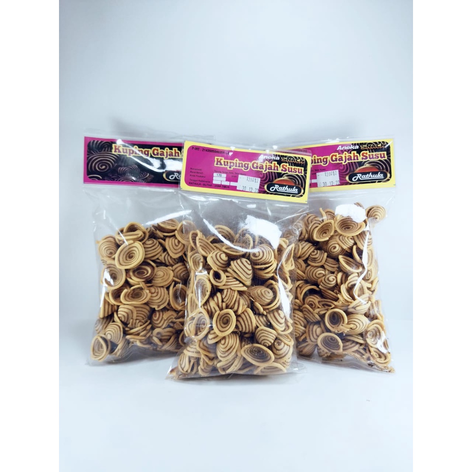 

kotakoi_mart Snack Kuping Gajah 170 gram manis gurih renyah murah meriah