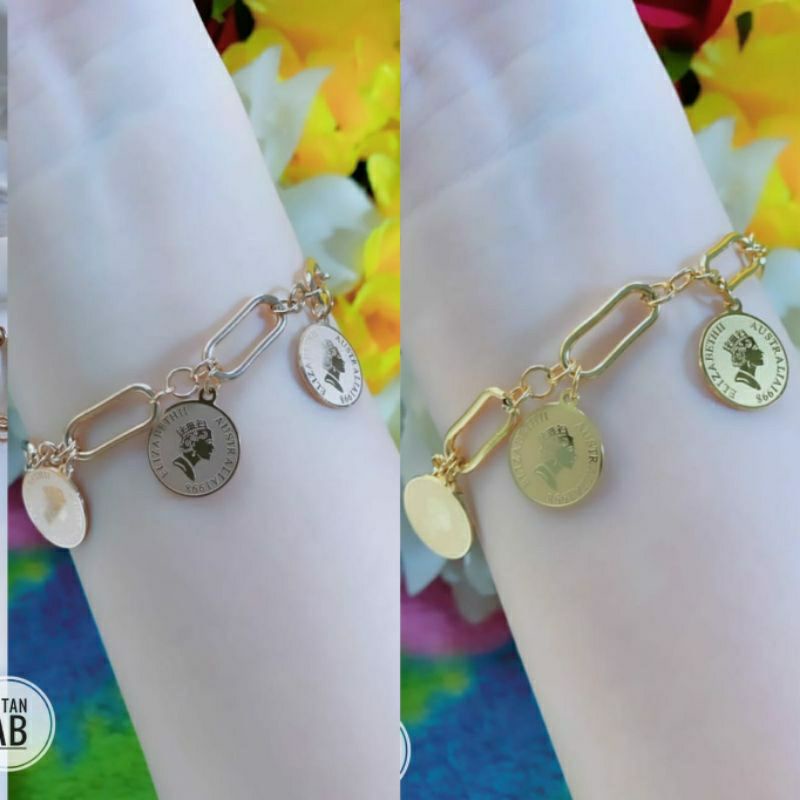 gelang koin tulang naga