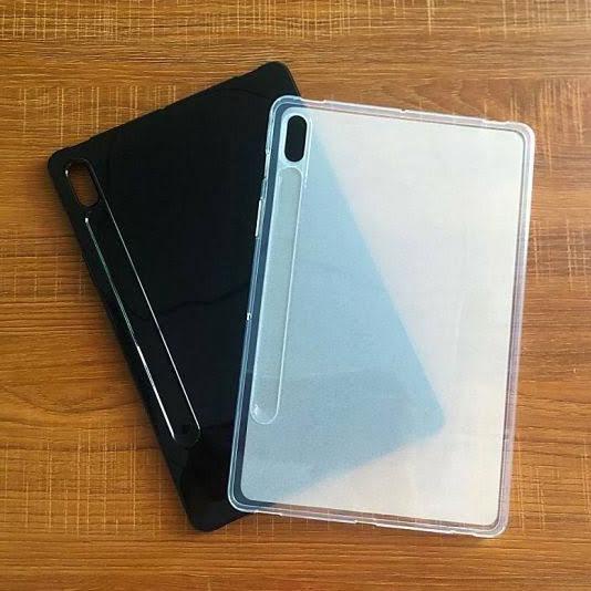 

*****] SILICONE CASE JELLY RUBBER BACK COVER SAMSUNG TAB S7 PLUS 12,4 INCHI