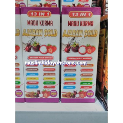 

Madu Kurma 13 in 1 Ajaban Gold