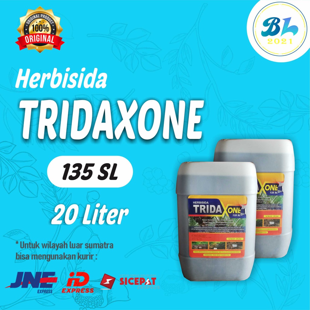 Herbisida Tridaxone 135 SL 20 Liter. Untuk Rumput dan Gulma