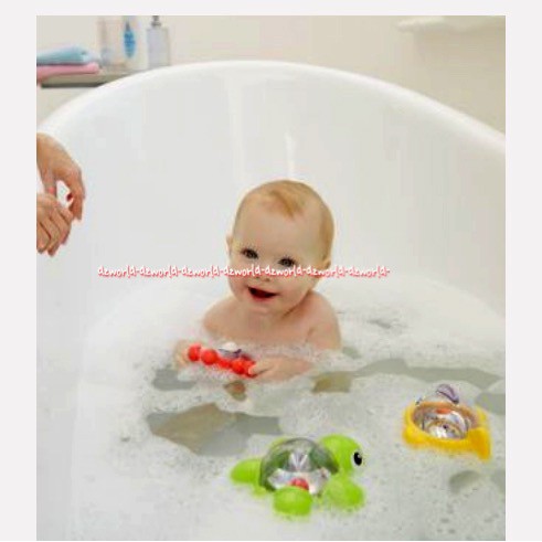 ELC Bathtime Rattle and Roll Friends Mainan Balap Kepiting 3pcs