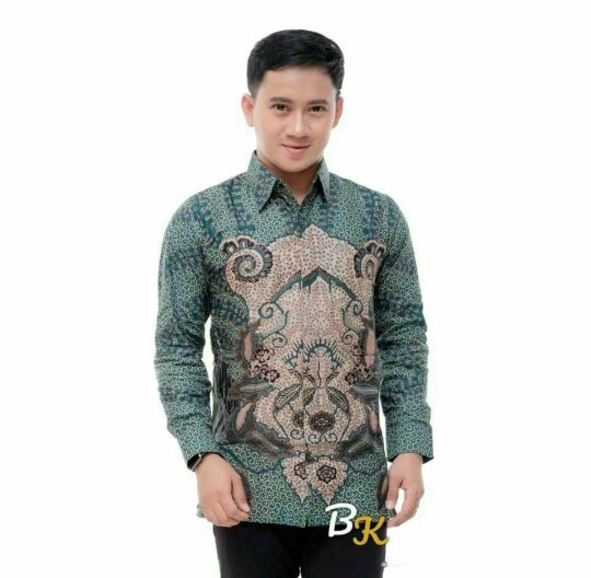 Kemeja Batik Lengan Panjang Baju Bapak Atasan Kantor Batik Cowok Murah Jumbo Batik Pekalongan