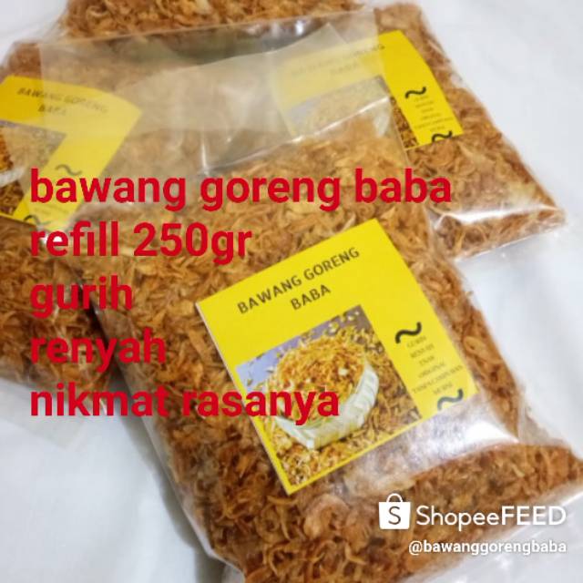 

Bawang goreng BABA
